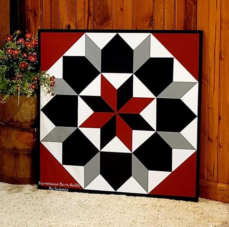 Barn Quilts For Sale, Quilt Painting, Amish Barns, Wood Art Diy, Log Cabin Quilt Pattern, Barn Signs, Painted Barn Quilts, Barn Wood Crafts, Barn Quilt Designs