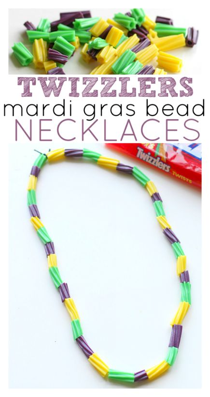 So easy! Bead with Twizzlers to make candy necklaces for parties or Mardi Gras. Mardi Gras Candy, Mardi Gras Activities, Catholic Kids Crafts, Mardi Gras Kid, Mardi Gras Crafts, Mardi Gra, Mardi Gras Food, Catholic Crafts, Mardi Gras Decorations