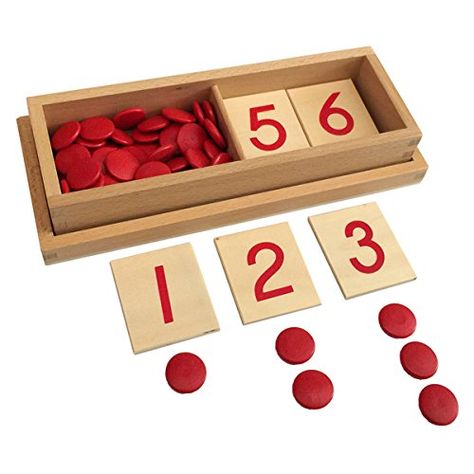 Amazon.com: Montessori Cards & Counters: Toys & Games Montessori Activities Preschool, Montessori Cards, Number Puzzle, Math Toys, Math Materials, Montessori Math, Alphabet Activities Preschool, Educational Games For Kids, Maria Montessori