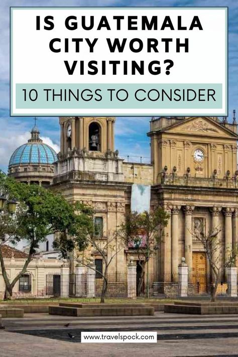 In this article, we're going to help you explore some of these considerations to ensure that you are well-prepared to visit this Guatemala city! 10 things to consider before traveling Itinerary Planner, Places Worth Visiting, Guatemala City, Vacation Itinerary, Mayan Ruins, Perfect Itinerary, Central American, Water Systems, Central America