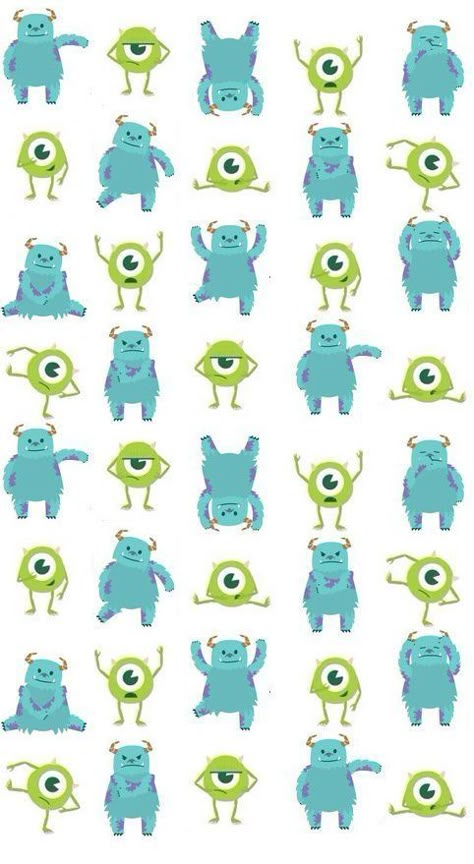 Mike Wazowski & Sulley Disney Monsters, Disney Background, Disney Iphone, Monster Inc, Wallpaper Disney, Disney Images, Disney Wallpapers, Monster University, Wallpaper Iphone Disney