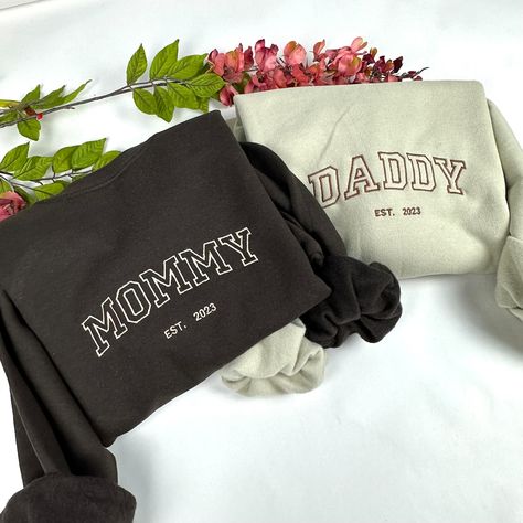 This Gender-Neutral Adult Sweatshirts item by Palismade has 139 favorites from Etsy shoppers. Ships from United States. Listed on 23 Jul, 2023 Thread Colors, Embroidered Crewneck, Crew Shirt, Dress Trousers, Future Baby, Baby Fever, Pregnancy Announcement, Baby Announcement, 50 50