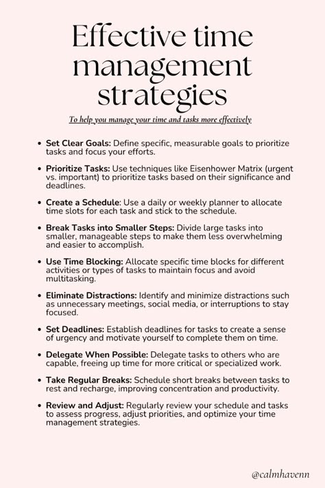 Master your time with these 10 effective time management strategies! Learn how to set clear goals, prioritize tasks, and eliminate distractions to enhance productivity and reduce stress. Implement these tips for better daily time management! ⏰   Check out my Ebook, "The Ultimate Guide to SELF-IMPROVEMENT". The books is totally free and consists of an all round self development guide along with some great resources. The book also contains a 4 WEEK Action plan + bonus PRACTICE WEEK.  Its totally FREE so dont't forget to check it out!  #TimeManagement #Productivity #GetOrganized #Efficiency #GoalSetting #Focus #TaskManagement #WorkLifeBalance #Planning #PersonalDevelopment  #TimeManagement #ProductivityTips #GetOrganized What Is Time Management, How To Time Manage, How To Learn Time Management, How To Time Management, In And Outs 2025, Planning The Day, Time Management Drawing, How To Manage Your Time, Self Improvement Tips Goal Settings