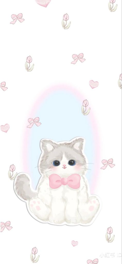 [💌] creds to xiaohongshu ID: ykacm123. Couqqete Wallpaper, Cute Kittens Wallpaper, Cat Pink Wallpaper, Phone Wallpaper Homescreen, Pink Cat Wallpaper, Cute Kitten Wallpaper, Cat Lockscreen, Tartan Wallpaper, Phone Wallpapers Vintage