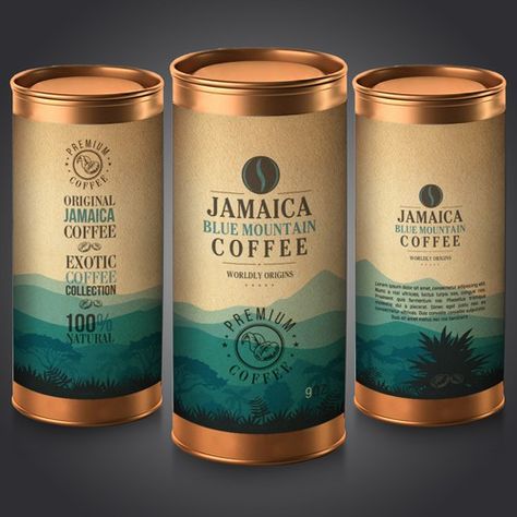 Coffee Packaging Design, Coffee Bag Design, Tea Packaging Design, Coffee Pack, Luxury Packaging Design, Coffee Label, Design Café, Creative Coffee, Design Presentation