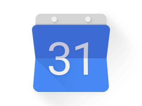 Google Calendar - Animated Icon by John Schlemmer Calendar Animation, Logo Real Madrid, Time Animation, Calendar Images, Google Agenda, Google Design, Background Gif, Icon Animation, Google Material Design