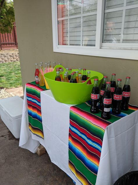 Coco Birthday Party Food Ideas, Taco Tuesday Decorations Party Ideas, Taco Birthday Party Ideas Decorations, Adios To My Twenties Party, Fiesta Birthday Cake Ideas, Taco Themed 40th Birthday Party, Taco Bout 30 Party, Mexican Graduation Party Ideas, Mexican Party Decorations Ideas