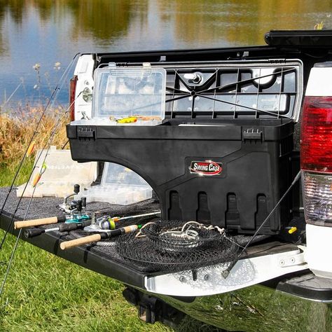 A #truck tool box keeps your equipment safe and dry whether you're driving to the hardware store or spending all day at a remote jobsite. Tool Boxes For Trucks, Truck Bed Storage Box, Truck Tool Boxes, Organize Ideas, Truck Bed Storage, Truck Tools, Truck Boxes, Truck Tool Box, Bed Accessories