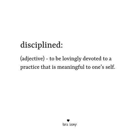 Discipline Word, Discipline Meaning, Self Discipline Aesthetic, Discipline Definition, 2024 Word, Being Disciplined, Action Board, Positive Memes, Vision 2024