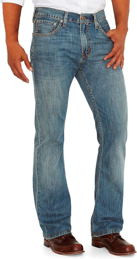 Levi's Men's 527 Slim Bootcut Jean, Medium Chipped, 34x32 : Amazon.ca: Clothing, Shoes & Accessories Jeans Amazon, Levis 527, Levis Bootcut, Leather Duffel Bag, Leather Duffel, Bootcut Jean, Islamic Girl, Levis Men, Duffel Bag