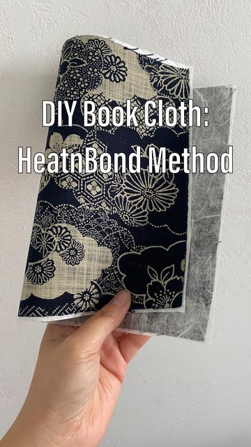 Fabric Book Binding Diy, Cloth Cover Book, Diy Fabric Book Cover Tutorials, Book Cloth Cover, How To Make Cloth Book Covers, How To Bind A Book, Fabric Book Covers Diy, Fabric Books How To Make, Book Cover Tutorial