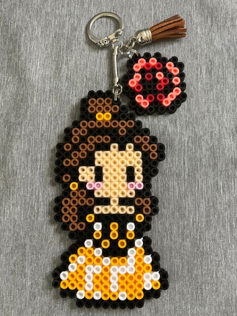 Perler Keychain, Hama Beads Disney, Hama Disney, Mini Hama Beads, Melt Beads Patterns, Hama Art, Hama Mini, Hamma Beads Ideas, Easy Perler Bead Patterns