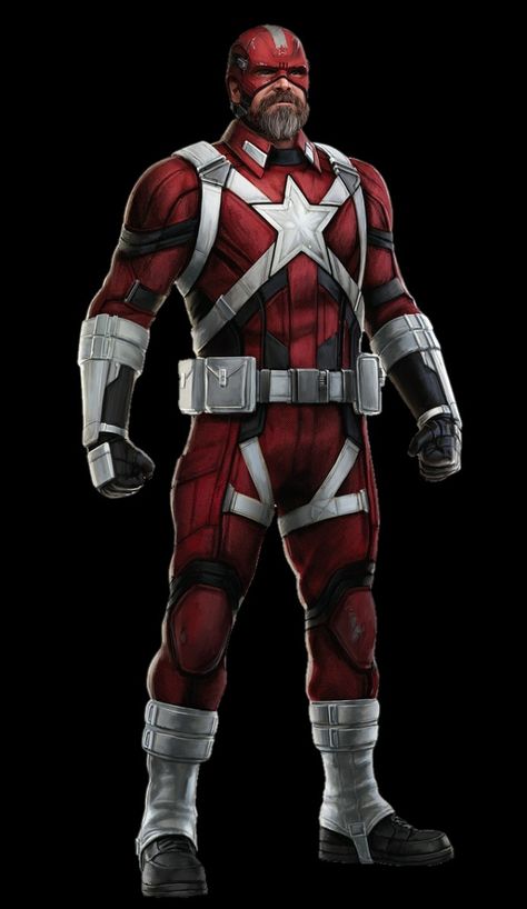 Red Guardian Marvel, Red Guardian, Superhero Comics Art, Marvel Concept Art, Daredevil Comic, Marvel Character Design, Avengers Alliance, Marvel Daredevil, Spectacular Spider Man