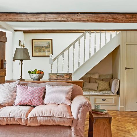 Under the stairs ideas – 14 ways to transform this awkward space | Ideal Home Under The Stairs Ideas, Under Stairs Pantry, Space Under Stairs, Stairs Ideas, Staircase Storage, Under The Stairs, Cottage Living Rooms, Understairs Storage, Stair Storage