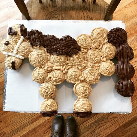 Horse Birthday Cupcakes, Horse Second Birthday Party, Pony Rides Birthday Party, Spirit Bday Party Ideas, Spirit Cakes Birthday, Horse Birthday Party Ideas For Boys, Horse Birthday Cake Boy, Horse Birthday Party Boy, Horse 2nd Birthday Party Girl