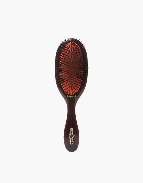 Sensitive Hair Brush Bristle Hair Brush, Relaxed Hair Care, Boar Bristle Hair Brush, Mason Pearson, Hair Care Regimen, Washing Hair, Wet Hair, Bad Hair, Hair Care Tips