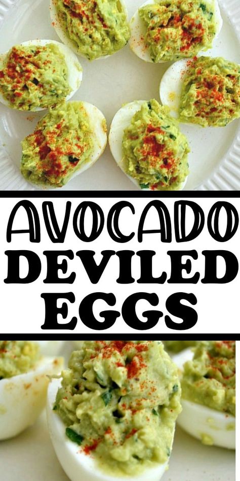 Traditional Deviled Eggs, Avocado Deviled Eggs Recipe, Starter Ideas, Deviled Eggs Recipe Easy, Devilled Eggs Recipe Best, Devilled Eggs, Avocado Deviled Eggs, Best Deviled Eggs, Deviled Eggs Recipe