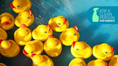 How To Clean Bath Toys, Cleaning Bath Toys, Rubber Duckies, Rubber Ducks, Natural Teeth Whitening, Organizing Tips, Rubber Ducky, Bestselling Books, Bath Toys