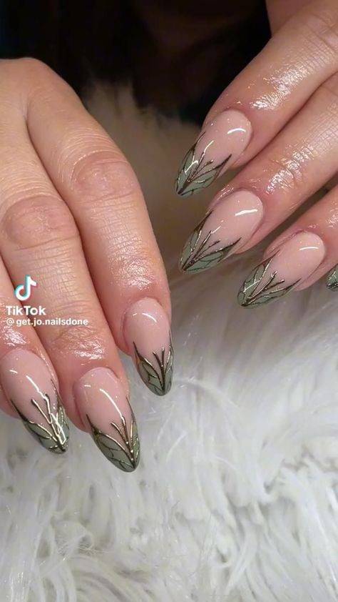 Nail Ideas Summer, Butterfly Nail Art, Almond Nails Designs, Butterfly Nail, Short Acrylic Nails, Chrome Nails, Best Acrylic Nails, Summer Nail, Cute Acrylic Nails