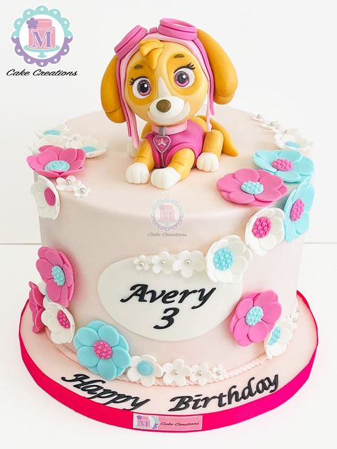 Paw Patrol Skye fondant cake Fondant Skye Paw Patrol, Paw Patrol Fondant Cake, Paw Patrol Cake Skye Everest, Paw Patrol Cake Girly Sky, Paw Patrol Birthday Cake Skye, Birthday Cake Skye Paw Patrol, Paw Patrol Cake For A Girl, Sky Birthday Cake Paw Patrol, Skye Cake Paw Patrol