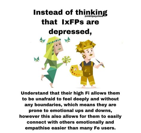 INFP & ISFP Infp T Personality, Infp Relationships, Briggs Personality Test, Infp Personality Type, Mbti Test, Mbti Memes, Infp Personality, Mbti Relationships, Myers Briggs Personality Types