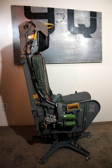 Steampunk Apocalypse, Ian Mcque, Aviation Furniture, Ejection Seat, Air Ride, Aviation Art, Mechanical Design, Future Design, Building Ideas