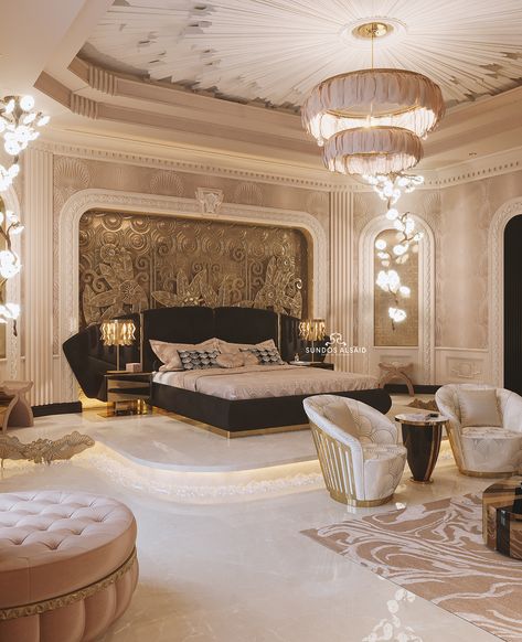 Art Deco Bedroom, Luxury House Interior Design, Small Kitchens, Luxury Bedroom Master, Mansion Interior, Luxury Rooms, Luxury Homes Interior, Luxury Homes Dream Houses, Dream House Interior