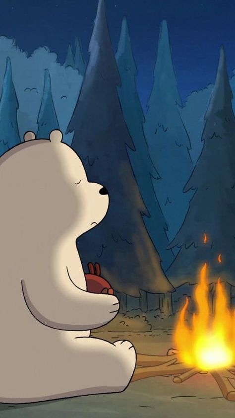 Wallpapers Cool, Ice Bear We Bare Bears, Walpapers Cute, Art Random, Wallpaper Cartoon, Bear Bears, Wallpapers Cartoon, We Bare Bears Wallpapers, Ice Bear