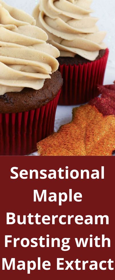 Fall Frosting Recipes, Maple Cream Frosting, Maple Extract Recipes, Maple Butter Cream Frosting, Maple Ganache, Maple Icing Recipe, Maple Icing, Maple Bourbon Buttercream, Vegan Maple Frosting