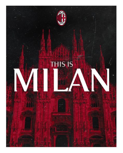 Milan Wallpaper, Unique Iphone Wallpaper, A.c. Milan, Football Wallpaper, Inter Milan, Cat Aesthetic, Red Wallpaper, The Fear, Ac Milan