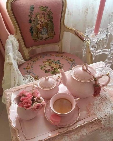 Grandma Home, Pastel Academia, Grandma Aesthetic, Cherry Baby, Pink Life, Pink Tea, Modern Disney, Romantic Dates, Everything Pink