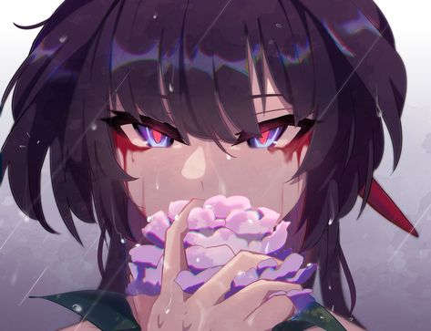 VanyaYoe3 on Twitter: "a fierce gaze from the most gentle flower… " Vollerei Honkai Impact, Raiden Mei Honkai Impact Fanart, Honkai Impact Herrscher Of Flamescion, Honkai Impact Herrscher Of The Void, Fu Hua Honkai Impact 3 Fan Art, Manga Books, Amazing Drawings, Manga Pictures, Anime Demon