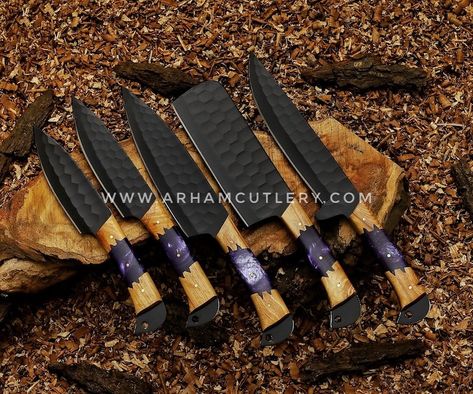 Send DM to place your order .. Shop Link in Bio is also Available . #chefknife #chef #knife #cheflife #knives #kitchenknife #chefknives #knifeporn #handmade #knifemaker #kitchenknives #knifemaking #damascus #cooking #knifelife #chefsofinstagram #customknives #kitchen #handmadeknives #customknife #bladesmith #chefslife #gyuto #cutlery #chefs #knifenut #knifecollection #food #arhamcutlery Kitchen Knives Set, Damascus Kitchen Knives, Types Of Hunting, Damascus Chef Knives, Handmade Knife, Bbq Gifts, Knife Gifts, Chef Knives, Chef Knife Set