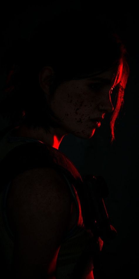 WALLPAPERs HD Ellie Williams Desktop Wallpaper, Tlou Wallpapers, Ellie The Last Of Us, Last Of Us Part 2, Red Icons, Iphone Black, Red Icons:), Ellie Williams, I Love My Girlfriend