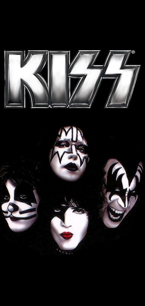 Kizz Band, Kiss Album Covers, Kiss Rock Band, Kiss Artwork, Rock Poster Art, Rock Band Posters, Vintage Kiss, Kiss Pictures, Kiss Art