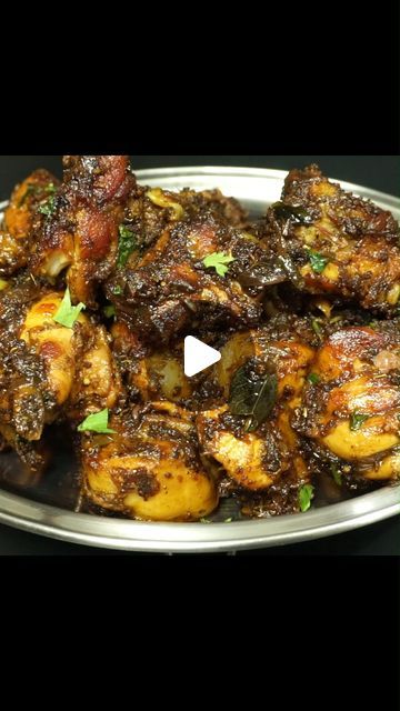 Indian Chicken Starter Recipes, Pepper Chicken Indian, Pepper Chicken Recipe, Chicken Starter, Chicken Starter Recipes, Recipes With Chicken And Peppers, Indian Veg Recipes, Starter Recipes, Indian Chicken