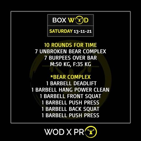 Crossfit Plan, Barbell Wod, Wod Workouts, Wods Crossfit, Workout Weights, Amrap Workout, Barbell Deadlift, Functional Workouts, Wod Workout