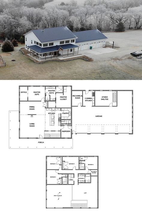 PLANS + RESOURCES | MR Post Frame | Barndominium Designer & Builder Custom Barndominium, House Brick, Post Frame Construction, Canning Kitchen, Barn Homes Floor Plans, Barndominium Plans, Post Frame, Farmhouse Floor Plans, Build Your House