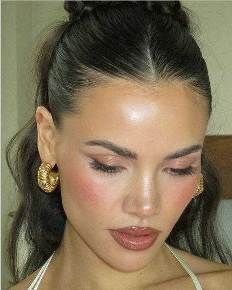 Glamour Makeup, Wedding Hair And Makeup, Glam Makeup, Girls Makeup, Pretty Makeup, Cute Makeup, Aesthetic Makeup, Makeup Inspo, Makeup Routine