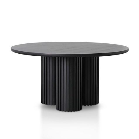 Redefine your dining experience with the Black Oak Round Dining Table – where form meets function seamlessly. #furniture #furnituredesign #furnitures #decor #homedecor #homedecoration #seating #cabinet #desk #lighting #bed #shelves #decoration #outdoorfurniture #dining #receptionfurniture #furnituredecor #replicafurniture #livingroom #sofa #diningroom #bedroom #rugs #kidsroom #plantpots #arts #homeoffice #walldecals #furniturezccessories #table #wardrobes #artificialplants #artificialplant Bedroom Bench Seat, Bench Seat Dining, Black Round Dining Table, Round Wooden Dining Table, Black Dining Table, Black Dining, Round Table Top, Dining Table Black, Arm Chairs Living Room