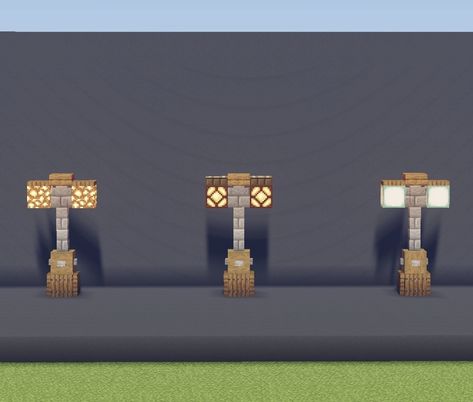 Minecraft Light, Light Post, Minecraft Medieval, Instagram Light, Minecraft Funny, Minecraft Decorations, Minecraft Architecture, Minecraft Building, Minecraft Designs