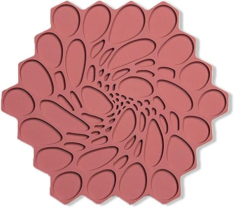 Pacific Northwest Food, Php Code, Silicone Trivet, Hot Plates, Honeycomb Design, Dining Accessories, Kitchen Utensils Gadgets, Color Blending, Trivets