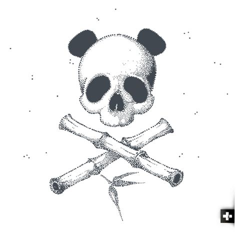 My Pirate Panda Flag Panda Skull Tattoo, Panda Skull, Bamboo Drawing, Panda Items, Panda Tattoo, Panda Art, Panda Funny, Cartoon Panda, Skull Logo