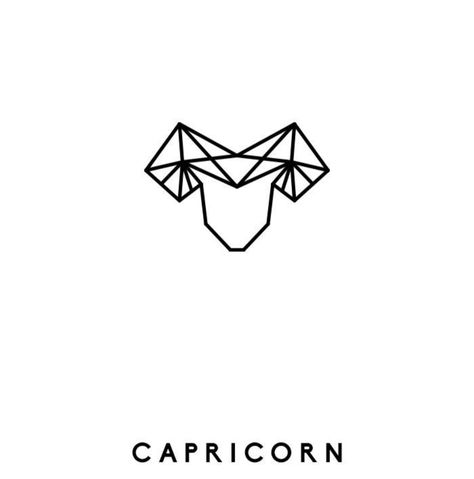 Could be a cool, simple tattoo idea Capricorn Simple Tattoo, Capricorn Line Art, Simple Capricorn Tattoo, Capricorn Tattoo Ideas, Snall Tattoos, Capricorn Logo, Inspiring Quote Tattoos, One Line Tattoo, Capricorn Tattoo