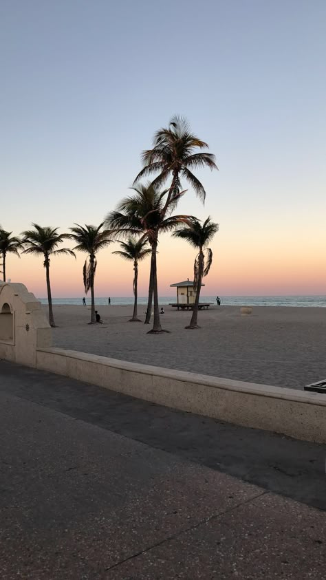 Hollywood FL 😍 Fl Aesthetic, Pretty Skys, Hollywood Beach Florida, Pretty Sunsets, Hollywood Aesthetic, Hollywood Story, Places In Florida, Hollywood Florida, Hollywood Beach