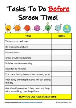 Get organised with our Hello Homeschool Tasks To Do Before Screen Time Checklist!Two versions are included:1) 9x Tasks2) 10x Blank task spaces to pop in your own tasksThanks for viewing my product - I appreciate it very much!Please check out all my other products and FREEBIES in my TPT store! Before Tv Checklist, Before Screen Time Checklist Summer, Before Screen Time Checklist, Screentime Checklist For Kids, Before Screen Time, Screen Time Rules Printable, Before Technology Checklist For Kids, How To Reduce Screen Time Tips, Screen Time Checklist