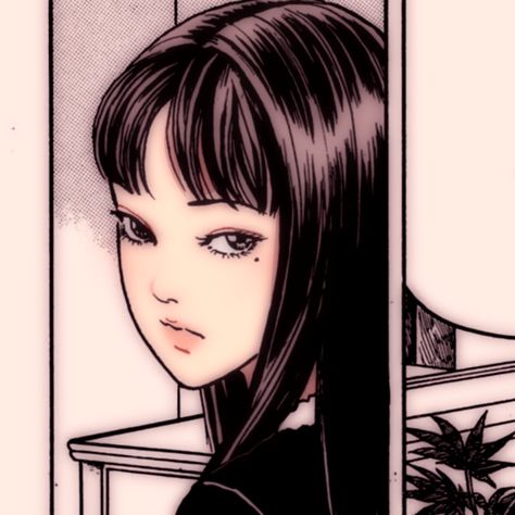 Tomi Kawakami, Pfp Tomie, Tommie Junjito, Tomie Junji Ito Eyes, Tomie Kawakami Icon, Tomie Junji Ito Icon, Tomie Junji Ito Pfp, Tomie Icons, Junji Ito Pfp