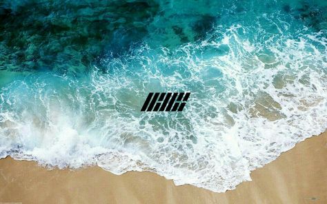 iKON logo desktop wallpaper Ikon Desktop Wallpaper, Ikon Logo, Ikon Kpop, Ikon Wallpaper, Touch The Sky, Young Wild Free, Water Splash, Wallpaper Laptop, Pc Wallpaper