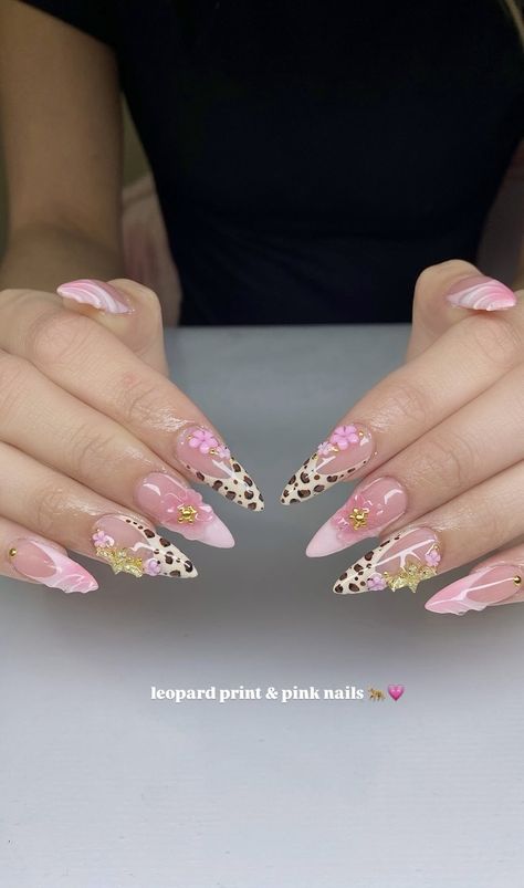 Grey Almond Nails, Nails Almond Pink, Pink Almond Nails, Acrylic Nails Almond, Long Natural Nails, Almond Acrylic Nails, Brown And Pink, December 2024, Teen Birthday