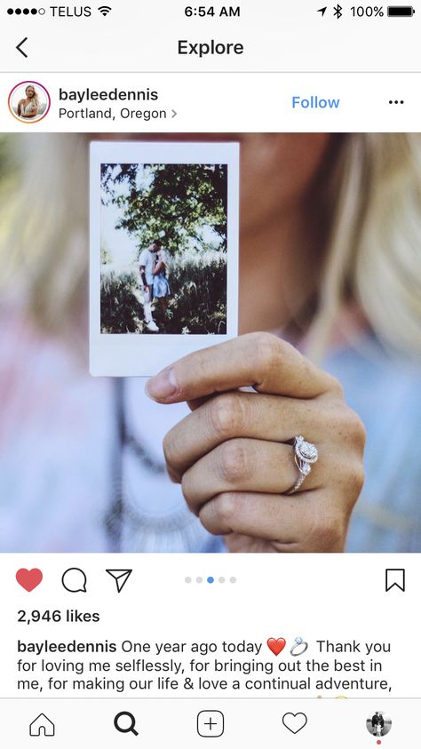 Engagement announcement Creative Engagement Announcement, Engagement Reveal, Engagement Captions, Engagement Announcement Photos, Engagement Tips, Announcement Photos, Engagement Inspo, Engagement Announcement, Engagement Poses